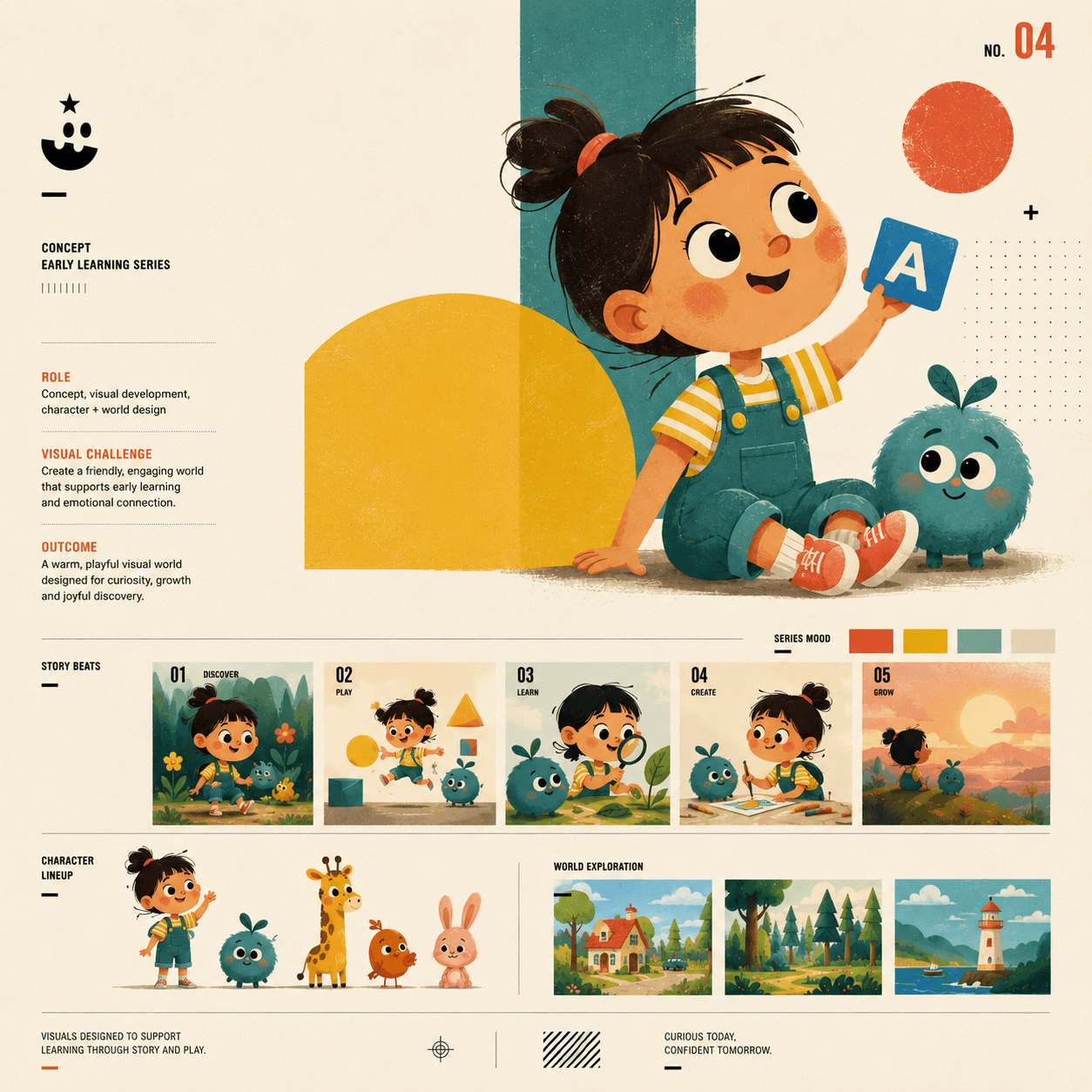 Children's illustration and graphics by Paul Ikin